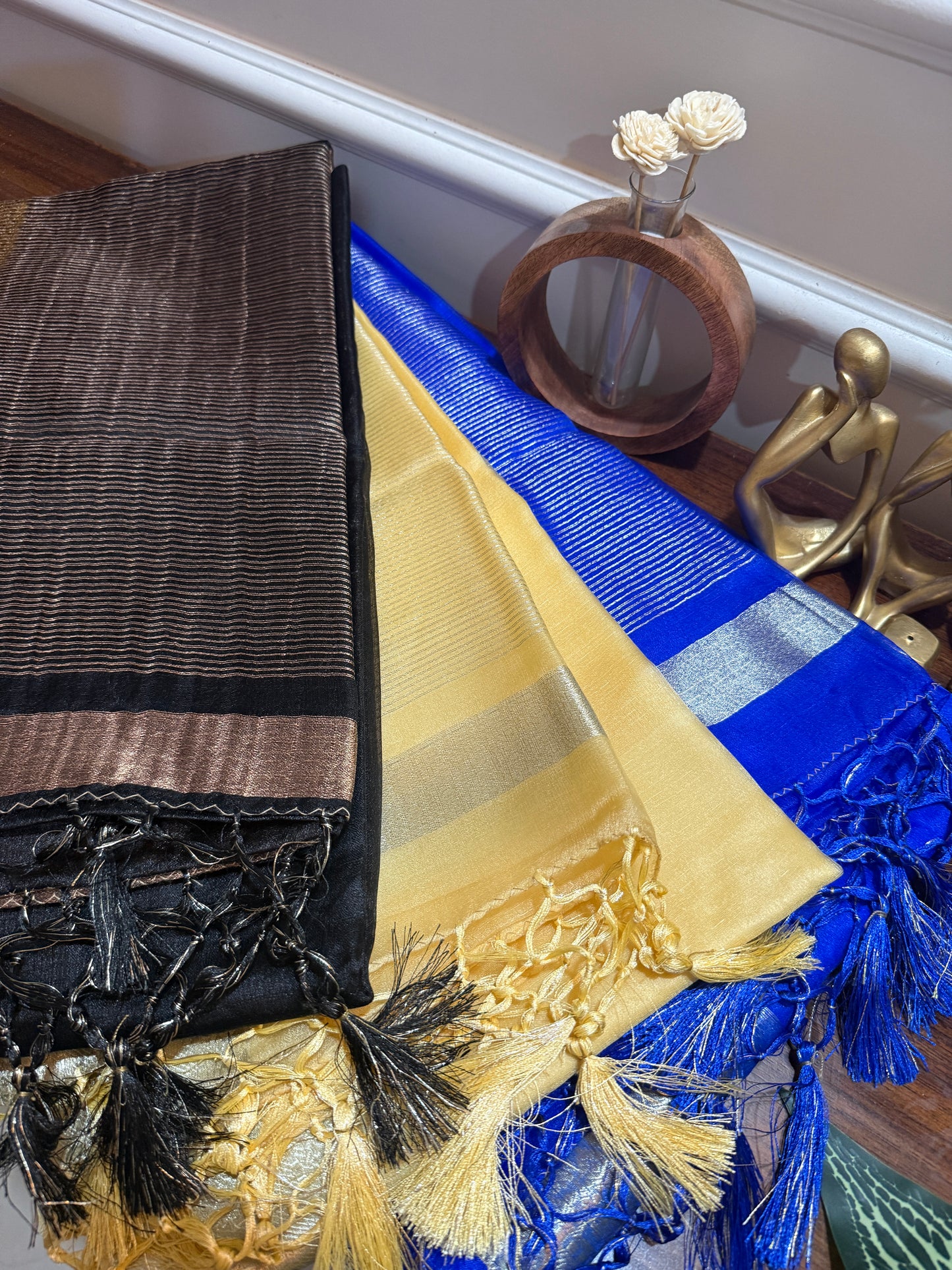Saanjh Black Saree