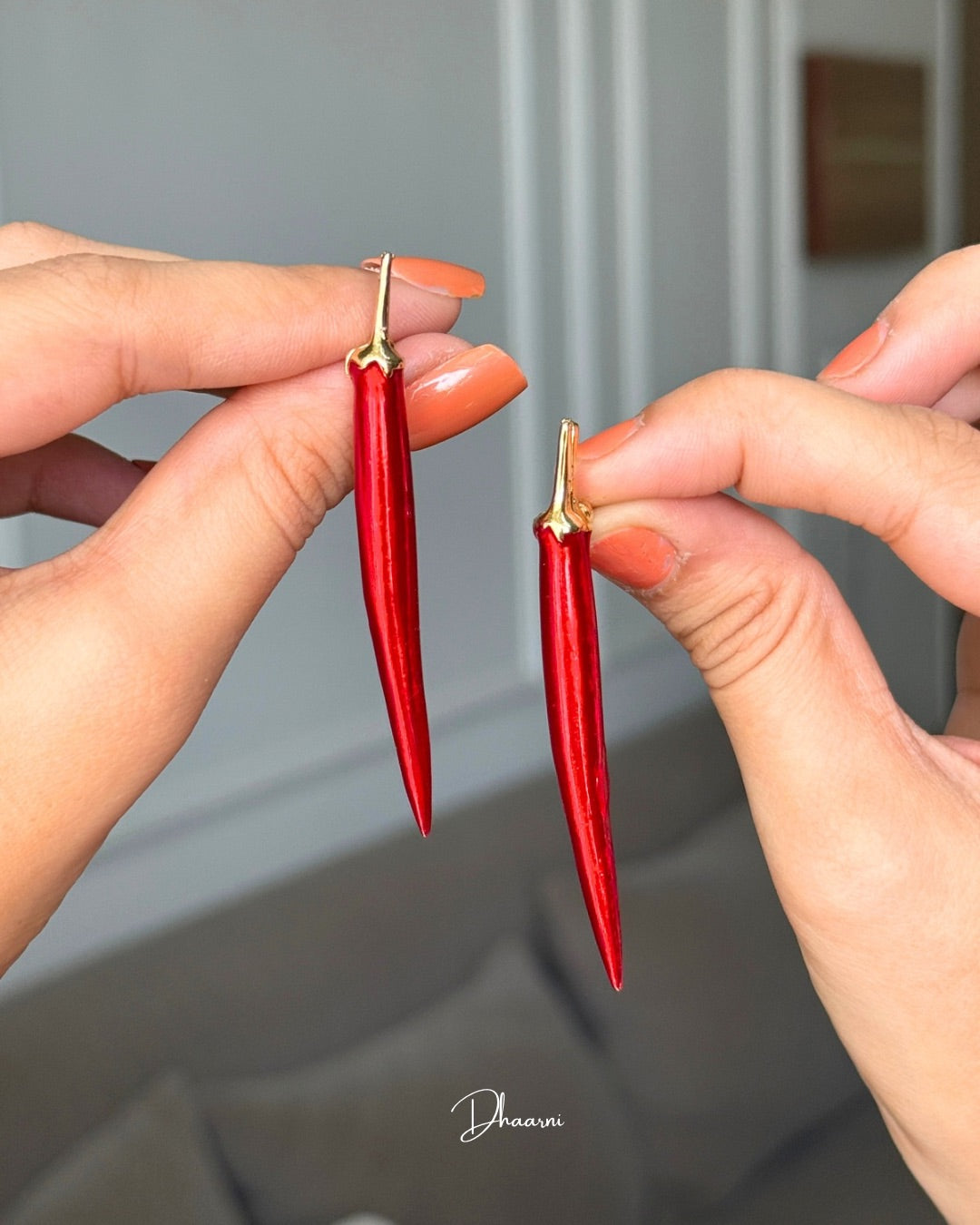 Mirchi Earrings
