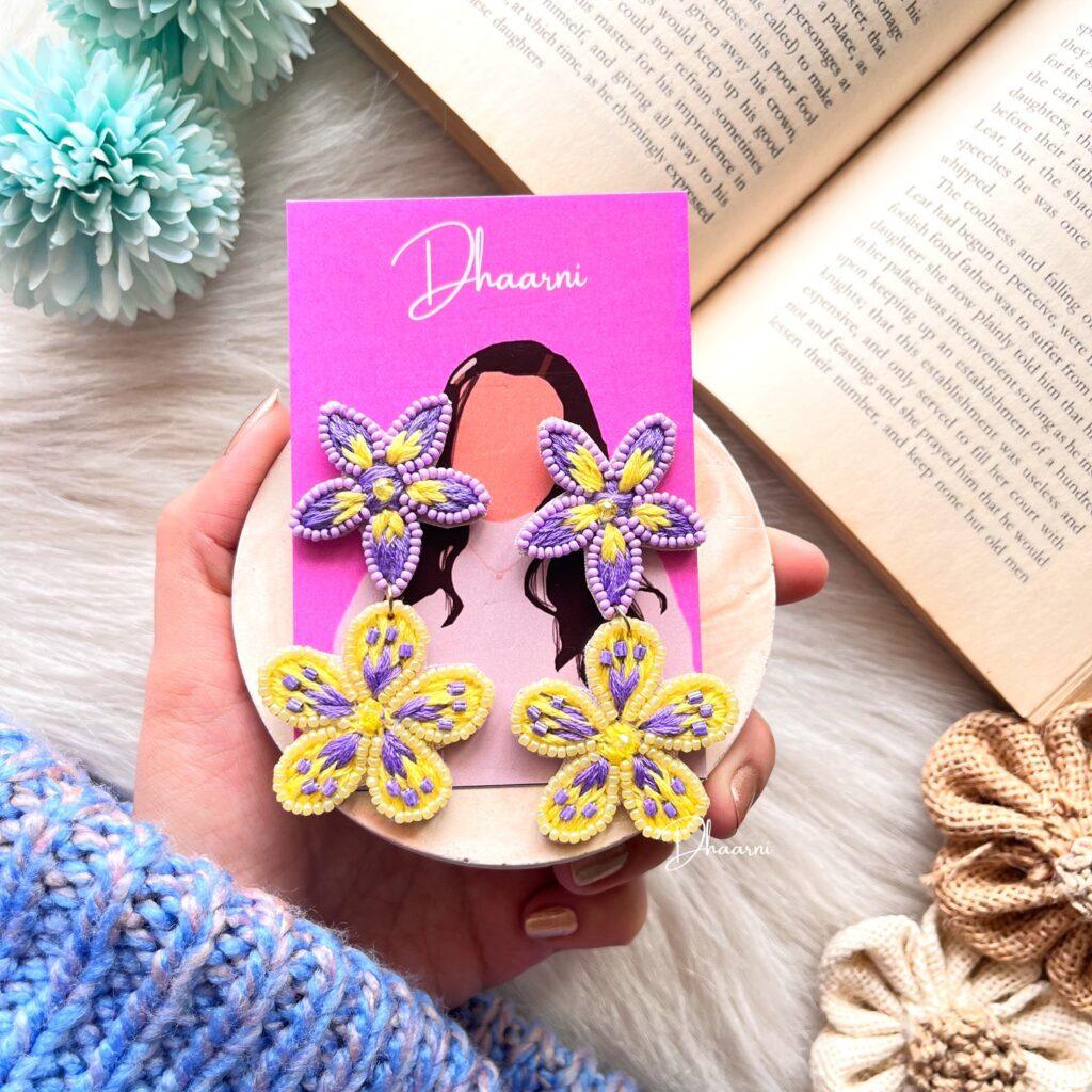 Disney fashion crown earrings