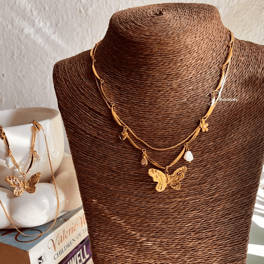 Zara Butterfly Necklace