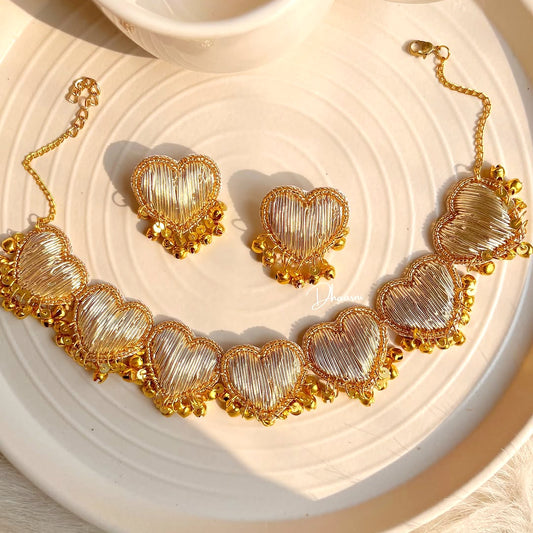 Ishq choker with earrings