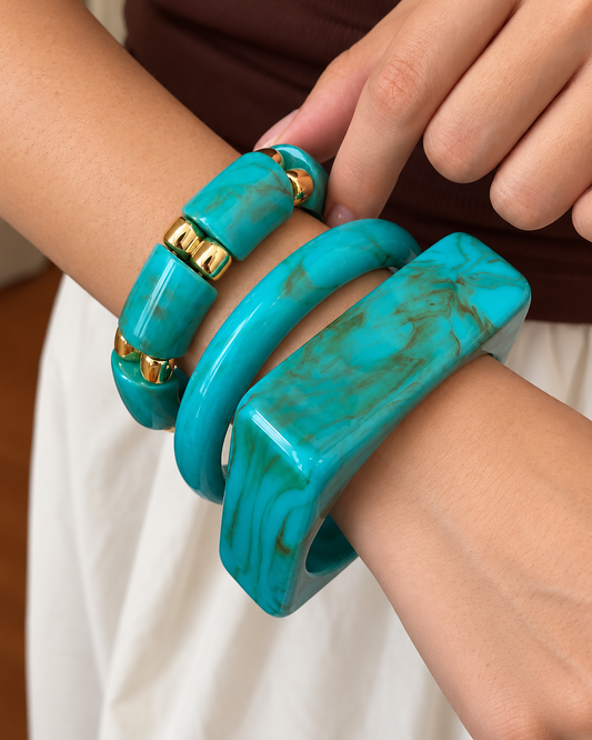 Turquoise Tales Handstack