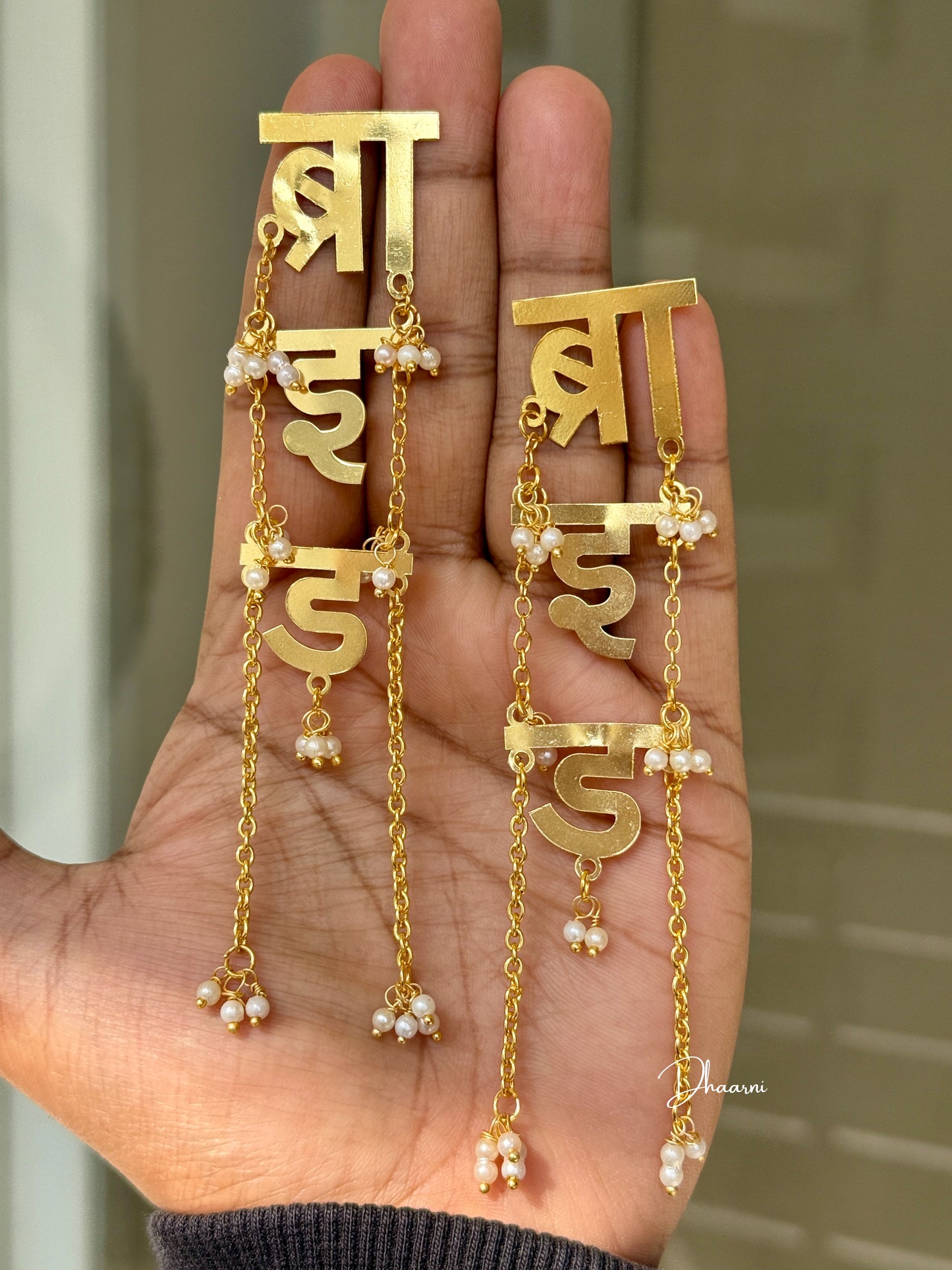 Bride earrings