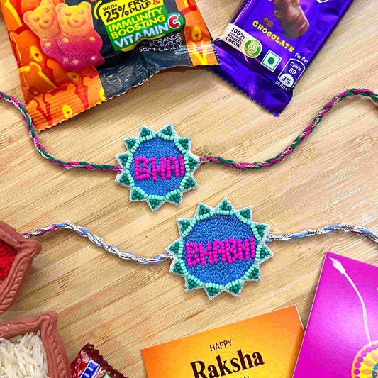 Bhai Bhabhi Combo with Roli Chawal & Freebies