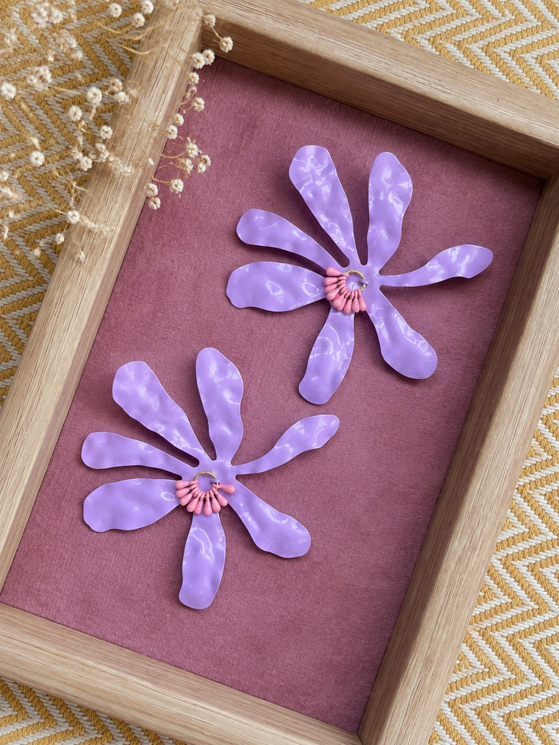 Lilac Pop Earrings