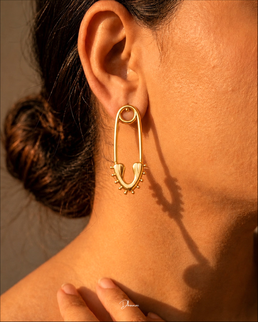Safety Pin Earrings