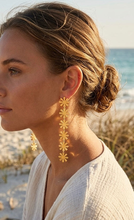 Full Stars Statement Earrings