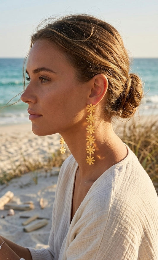 Full Stars Statement Earrings