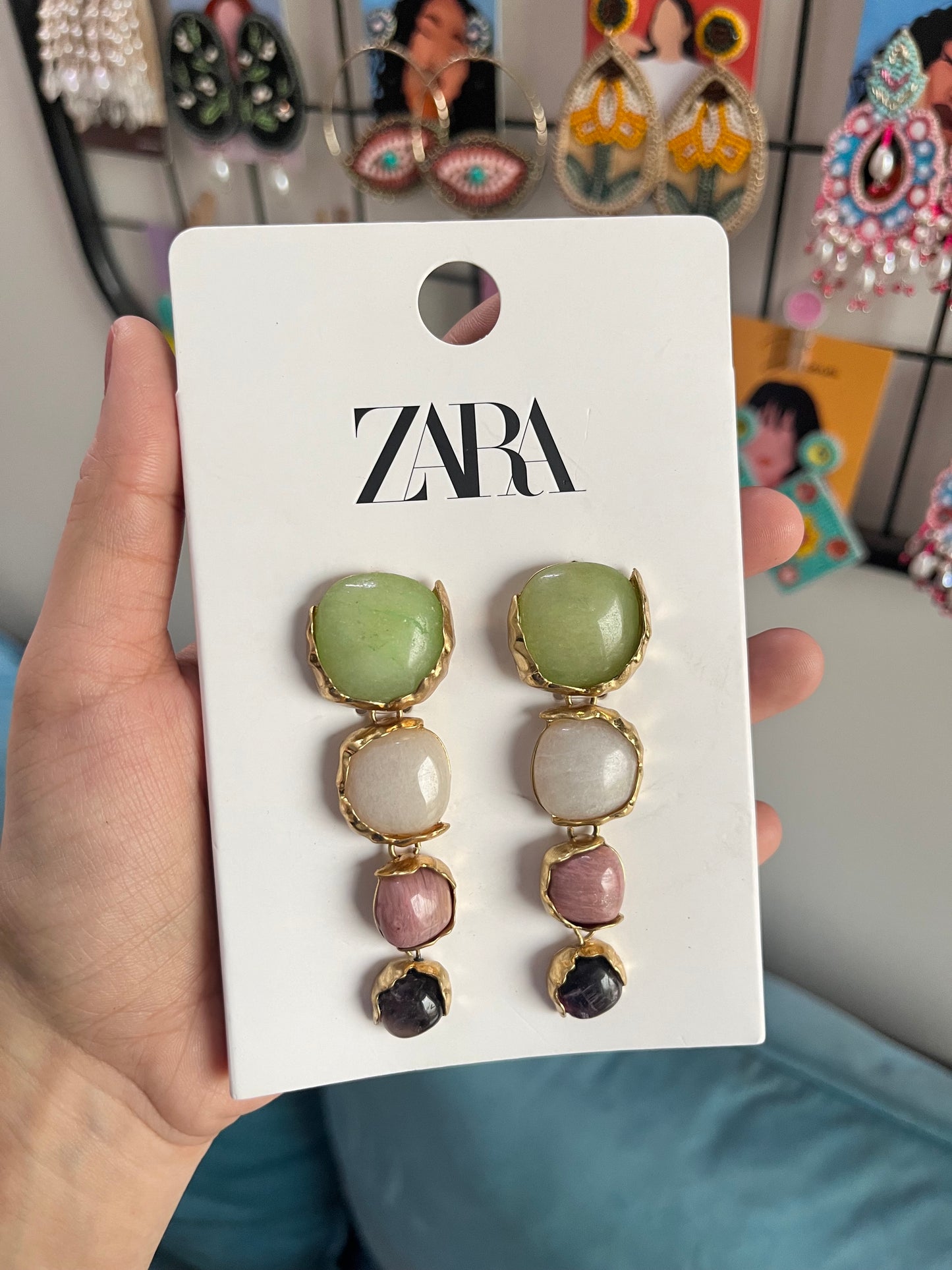 Zara Stone Earrings