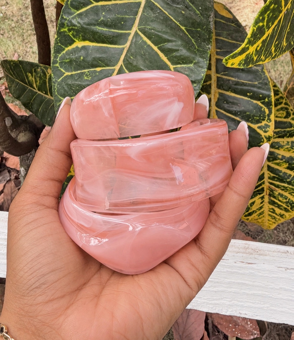 Blush Stacks ( 2.4-2.6 size only )