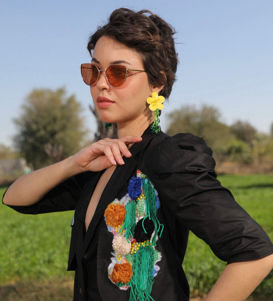 Yellow Summer Blast Earrings