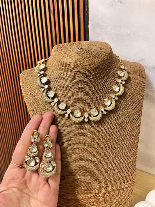 Navya Necklace with Earrings