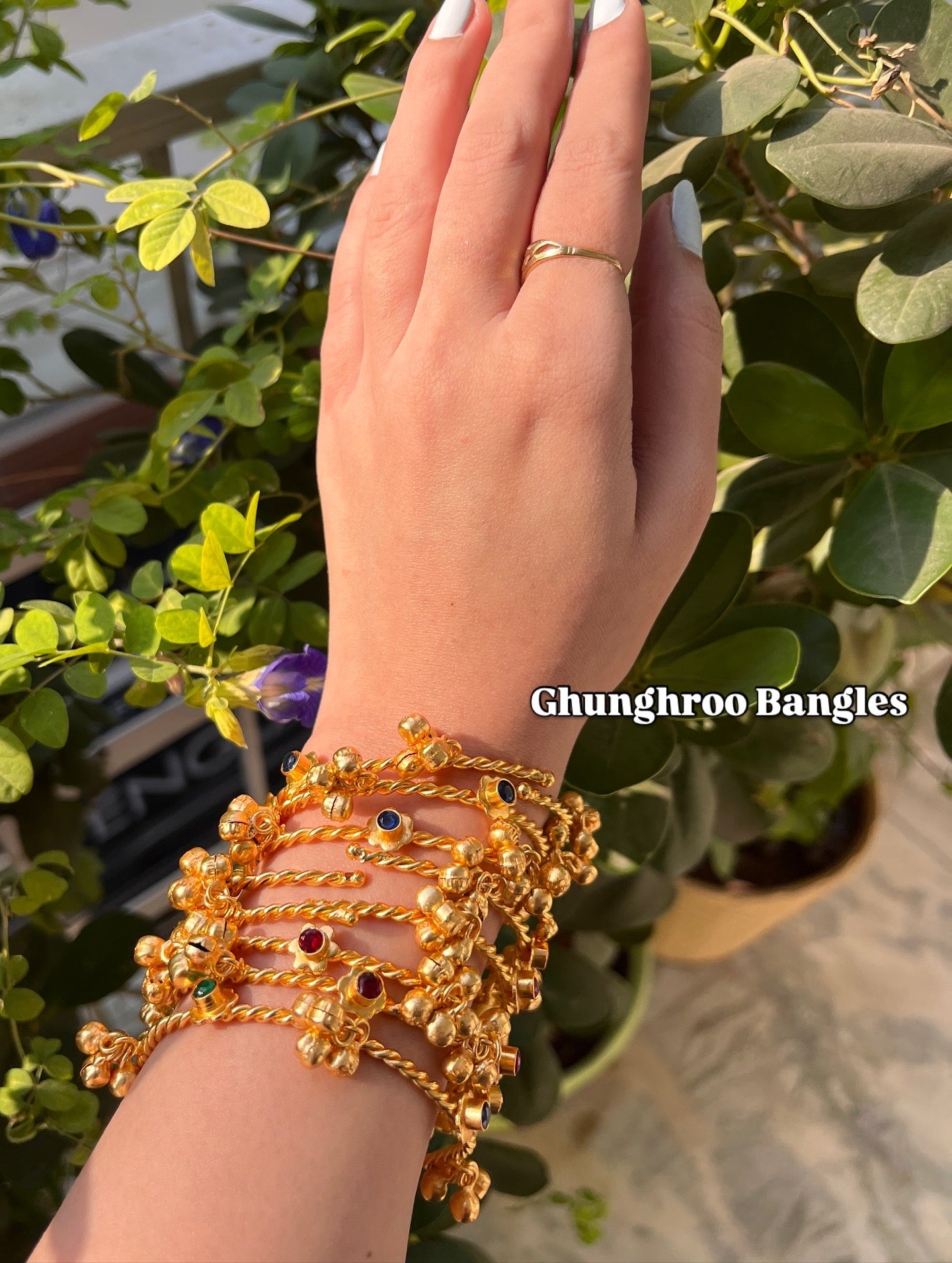 Ghungroo Bangles( Set of Four)