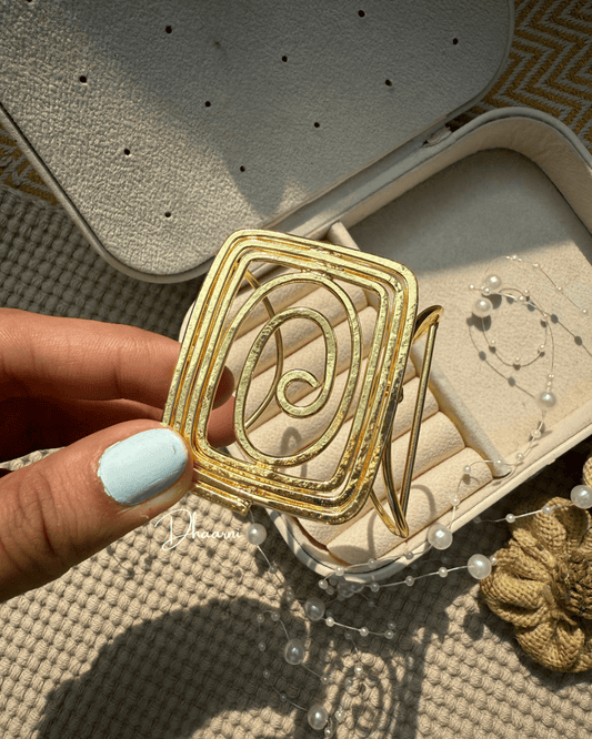 Infinity Brass Cuff