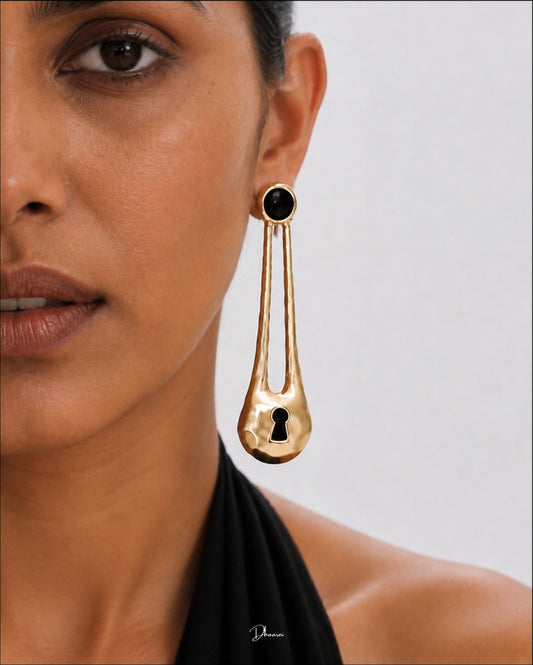 Lock Earrings