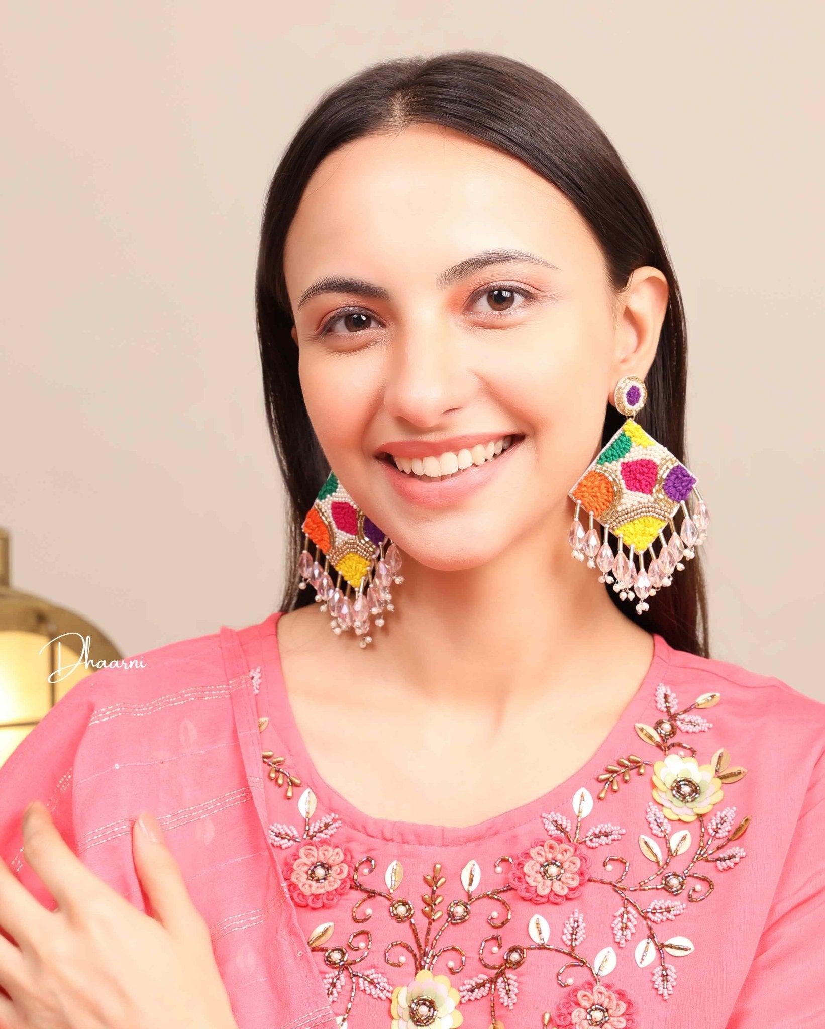 Bareilly Statement Earrings - DhaarniBareilly Statement Earrings