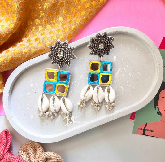 Rama Mirror Earrings