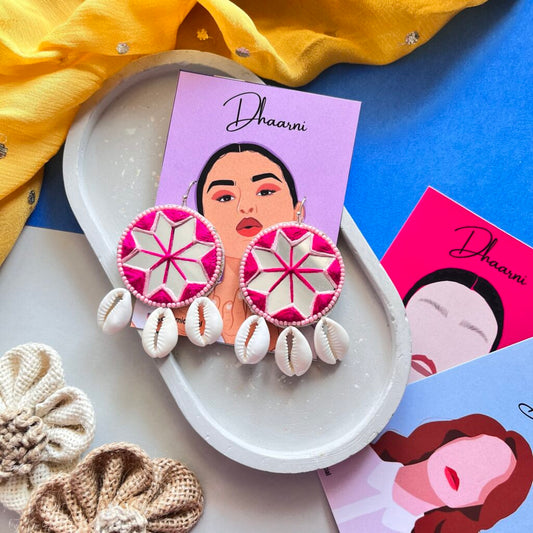 Kali Hot Pink Earrings